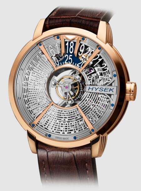 Hysek Io skeleton central tourbillon Watch Replica IO4527R04 Hysek Exclusive Creations Watch Price